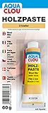 Clou Holzpaste Holzspachtel: innen Holz Spachtelmasse zum Ausbessern von Löchern, Dellen, Rissen in Möbeln, Türen, Parkett und Laminat - kiefer, 60 g