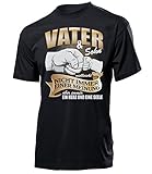 Vater und Sohn Papa Geburtstags Tour Ideen Stolzer Männer Herren Partner Look Vati Papi Dad Daddy Eltern Tag T Shirt, Herren T-shirt Schwarz Vater und Sohn, XXL