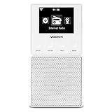 MEDION E85032 MD 87248 WLAN Internet Küchen Steckdosenradio (abnehmbarem Streaming Lautsprecher, integriertes Netzteil mit Ladefunktion, DLNA, UPnP, Steuerung per App)