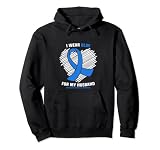 Ich trage Blau für meinen Mann Spondylitis Awareness Pullover H