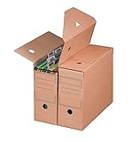 Smartbox Pro Archiv-Ablagebox mit Automatikboden für Hängemappen, 10er Pack, b