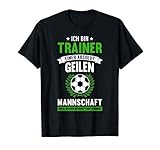 Herren Lustiges Fussball Coach Fussballclub Trainer Geschenk T-S