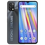 UMIDIGI A11 Smartphone, (4+128GB) 6,53' HD+ Vollbild Handy ohne Entsperrung, 5150mAh Akku Android Smartphone mit Dual-SIM (Global 4G LTE) Android 11 (Mist Blue, 4+128G) (Schwarz)