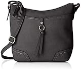 TOM TAILOR bags IMERI Damen Umhängetasche S, black, 28x8,5x25