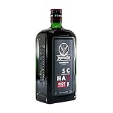 Jägermeister Scharf – Der eiskalte Hot Shot – 1 x 0,7l Premium Kräuterlikör mit intensivem Ingwer-Kick – 56 erlesene Kräuter – Kalt mazeriertes Elixier – Im Eichenfass gelag