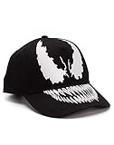 Marvel Venom Cap Herren Erwachsene schwarz gestickt One Size Snapback H