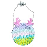 Rucksack Sensory Fidget Toy, Bubble Sensory Fidget Toys,Anti Stress Spielzeug Bubble Sensory Gadget Toys für Kinder und Erwachsene (C)
