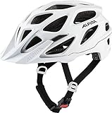 ALPINA Unisex - Erwachsene, MYTHOS 3.0 Fahrradhelm, white gloss, 57-62