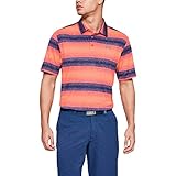 Under Armour Herren Playoff 2.0 Polo Tshirt, Orange (Peach Plasma/Pitch Gray (836)), L