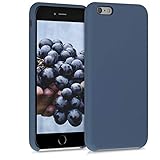 kwmobile Hülle kompatibel mit Apple iPhone 6 Plus / 6S Plus - Hülle Silikon gummiert - Handyhülle - Handy Case in F