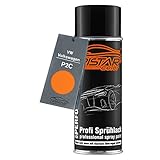 TRISTARcolor Autolack Spraydose für VW/Volkswagen P2C Leuchtorange Basislack Sprühdose 400