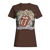 Bravado Mädchen Rolling Stones Not Fade Away T-Shirt - Braun - X-Groß