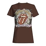 Bravado Mädchen Rolling Stones Not Fade Away T-Shirt - Braun - X-Groß