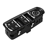 WangQianNan Fensterheberschalter Fenster Switch Panel-Knopf for Porsche Cayenne Panamera 7PP959855C 7PP959858RDML 7PP959858MDML Auto-Fenster-Schalter Für Autofenster (Color : Black)