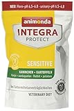 animonda Integra Protect Sensitive Hund, Diät Hundefutter, Trockenfutter bei Futtermittelallergie, Kaninchen + Kartoffeln, 700 g