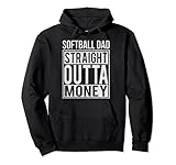 Softball Dad Straight Outta Geldgeschenk Pullover H