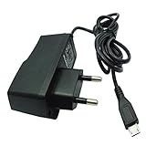 XIDO Ladegerät Ladekabel Tablet Pc 5V 2A (2000mA) Micro USB Netzteil Universal geeignet für Tablet-PC Computer Ersatznetzteil (Micro USB Ladegerät)
