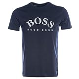 BOSS Herren Tee 1 T-Shirt, Blau (Dunkelblau), Small (Herstellergröße: S)