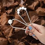 Chtom 2 stücke hochzeitshaar pins Silber headstücke Perle Hair Piece Elegante Braut Haarschmuck for F