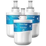 3X Waterdrop DA29-00003G Kühlschrank Wasserfilter, Kompatibel mit Samsung AquaPure Plus DA29-00003G, DA29-00003B, DA29-00003A, DA97-06317A, HAFCU1/XAA, HAFIN2/EXP APP100 WF289