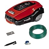 Einhell Rasenmäher FREELEXO 450 BT SOLO Power X-Change (Li-Ion, 18 V, 450 m², Multizonenmäher, Bluetooth App, mit Installationszubehör, ohne Akku)