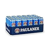 Paulaner Weißbier Alkoholfrei 0,0%, 24er Dosentray, EINWEG (24 x 0,5l)