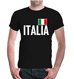 T-Shirt ITALIA-M-black