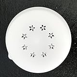 BNN – Macaroni Star – 6 mm – AMMACS06 – Pasta Disc kompatibel mit Philips Pasta Mak