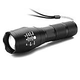 HYK LED-Taschenlampe Ultra Bright Torch T6 / L2 / V6 Campinglicht 5 Schaltmodi Wasserdichtes Zoombares Fahrradlicht Verwenden Sie 18650 Batterie, Handheld-Taschenlampe (V6) nützlich(T6)