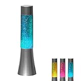 LED Lavalampe Glitter mit Farbwechsel Partylicht Glitzerlampe batteriebetriebenes Stimmung