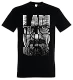 Urban Backwoods I Am The One Who Knocks Herren T-Shirt Schwarz Größe XL