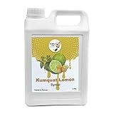 Fruchtsirup – Sirup – für Bubble Tea, Eis, Kuchen, Dessert – 2,5 Liter – Vegan – Kumquat Zitrone – Bubble Tea Exp