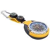 Pwshymi Wanderkompass Außenbarometer Sensitive Luftdruckmessgerät, zum Wandern, zur Messung des atmosphärischen Druck