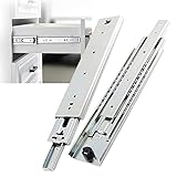 CYYS 1 Paar Schubladenschienen Vollauszug, 500mm Metall Kugelführung Schwerlast Teleskopschienen für Schubladen, 150 kg Tragkraft Möbelbeschläg