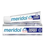 meridol Zahnpasta Parodont Expert, 1 x 75 ml - Zahncreme wirkt antibakteriell und unterstützt so den natürlichen Heilungsprozess des Z