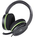 snakebyte Xbox One HEADSET X PRO - Stereo Gaming Headset mit Mikrofon für die XBOX One / XBOX One X, 3,5mm Audio Stecker, kompatibel mit PC, PS4, VOIP, Telefonkonferenzen, VideoCall, Skype, Zoom,