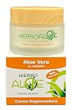 Hierroaloe Aloe Vera Regenerierende Creme (70% reiner Aloe Vera Saft) 50