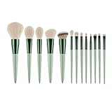 FCYIXIA Make-up Pinsel Makeup Pinsel Set-The Matcha Green 13 stücke Pinsel Foundation Puder Blush Faser Beauty Pens Make-Up-T