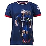 PARIS SAINT GERMAIN Trikot mit Motiv Zlatan Ibrahimovic, Nr. 10, offizielle Kollektion, Erwachsenengröße, für Herren - L