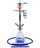 AMY I need you Rainbow 038R - blue - RS nickle | Shisha Wasserpfeife von AMY Delux