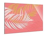 Wandbild auf Acrylglas von bilder.de, Flora, Fauna und Fossilien, abstraktes Design, Kunstdruck auf Plexiglas, ohne Rahmen, 30x20, Deko für Wohnzimmer & Schlafzimmer, modern,