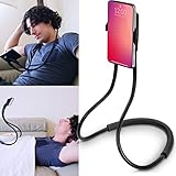 Flex’n’Chill Original Nacken Handyhalter, Aktuell OHNE Polsterung, Schwanenhals Handyständer, Handyhalterung beim Liegen im Bett für Smartphones, iPhone, Samsung, Nack