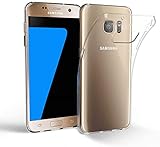 EasyAcc Hülle Case für Samsung Galaxy S7, Dünn Crystal Clear Transparent Weich Handyhülle Cover Soft Premium-TPU Durchsichtige Schutzhülle Kompatibel mit Samsung Galaxy S7