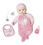 Zapf Creation 706299 Baby Annabell Annabell 43 cm - weiche Puppe mit 8 lebensechten Sound- und Bewegungsfunktionen und viel Zubehö