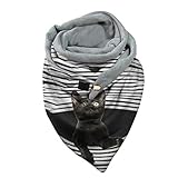 MJGkhiy Deckenschal Damen Elegant Dreieckstuch FrüHling Herbst Schal Loop Schal Frauen Winter Flauschig Klassisch Deckenschal Baumwolle Damen S