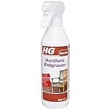 HG Hartholz Entgrauer 500 ml – ein Holzentgrauer, der stumpfes Hartholz wieder frisch und saub