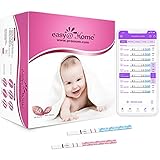 Easy@Home 50 Ovulationstest + 20 Schwangerschaftstest frühtest - Empfidlich Kinderwunsch Fruchtbarkeitstests für Eisprung 25 mIU/ml und Schwangerschaftstests 10 mIU/ml mit optimaler S