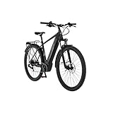FISCHER E-Bike ATB Terra 5.0i, Elektrofahrrad, graphitschwarz matt, 29 Zoll, RH 51 cm, Brose Drive C Mittelmotor 50 Nm, 36 V Akku im R