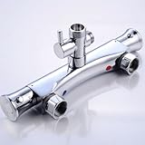 Duschthermostat Brausethermostat Duscharmatur Thermostat-Brausebatterie Brausearmatur Mischbatterie 20~50℃ Messing Dusche B