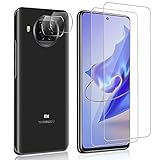 REROXE Panzerglas Schutzfolie für Xiaomi Mi 10T Lite 5G [2 Stück] und Kamera Displayschutzfolie [2 Stück], Ultra Klar, Anti-Kratzen, Ultrabeständig, 9H Härte Panzerglasfolie für Mi 10T Lite 5G